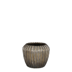 Noma pot round bronze 12*14cm