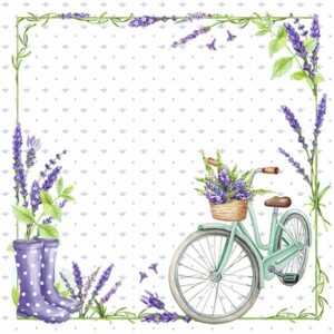 Lunchservett Lavender Love