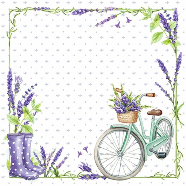 Lunchservett Lavender Love