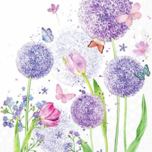 Lunchservett Flower Beauty
