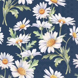 Kaffeservett Beautiful Daisies Blue