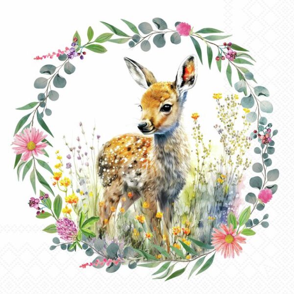 Lunchservett Fawn
