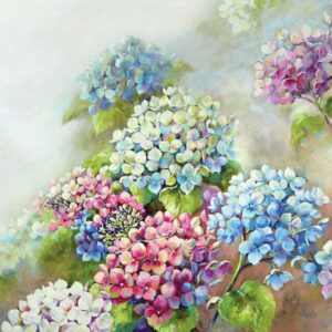 Lunchservett Hydrangea Shades