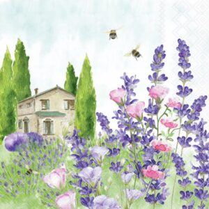 Lunchservett Lavender Meadow