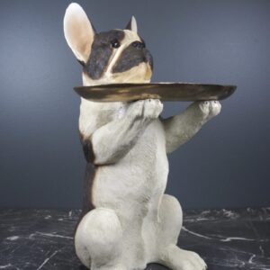 French Bulldog Tray Natural