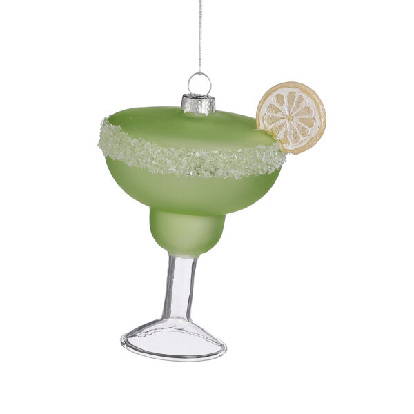 Ornament Margarita green 9,5*11,5
