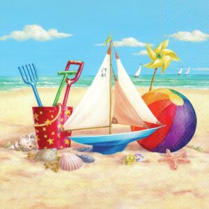 Lunchservett Beach Toys