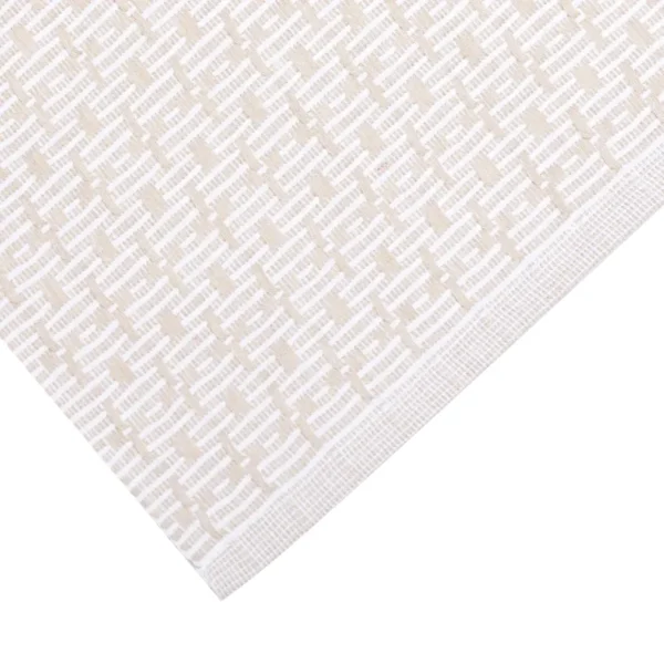 Löpare Stella 33*120 Linne/vit - Bild 2