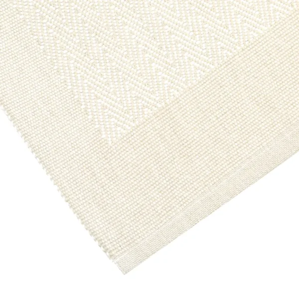 Löpare Agnes 33*120 Linne/vit - Bild 2