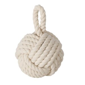 Doorstop Zuber Jute 23*15cm white
