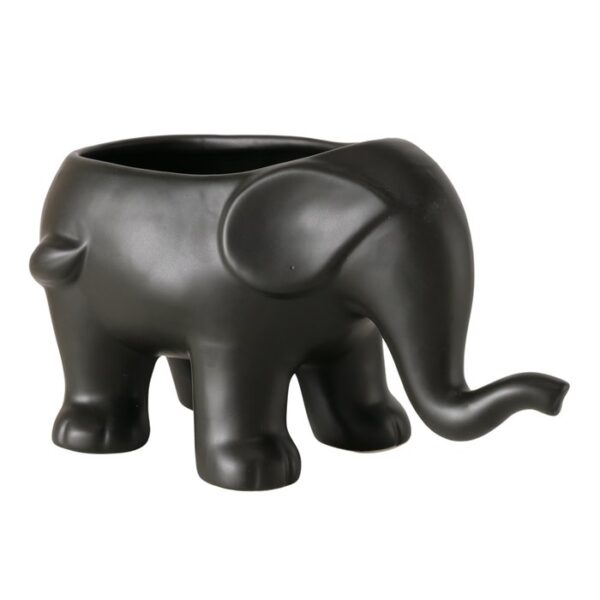 Planter Elefanto 14,5cm black