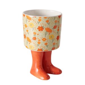 Planter Farina boots orange helmönster