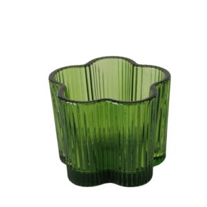 Tealightholder Fiona 6cm darkgreen