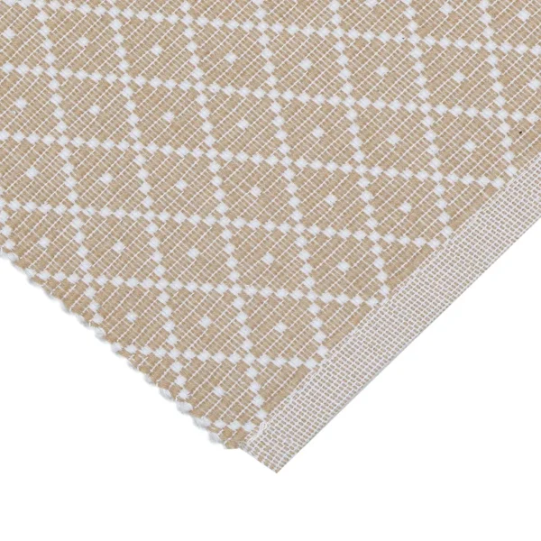 Löpare Ella 33*120 Sand/vit - Bild 2