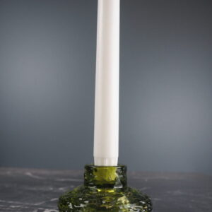 Gem Glass candleholder Green