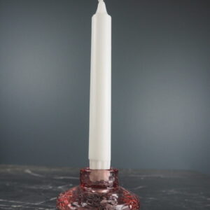 Gem Glass candleholder pink