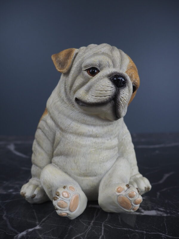 6" sitting puppy pug